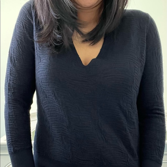 Marlowe Cashmere/Silk Pull Over Cardigan - Picture 10 of 12